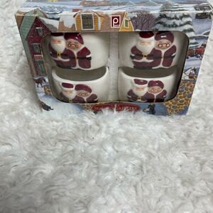 New in Box Publix Seasons Greeters Christmas Holiday Napkin Rings Set of…